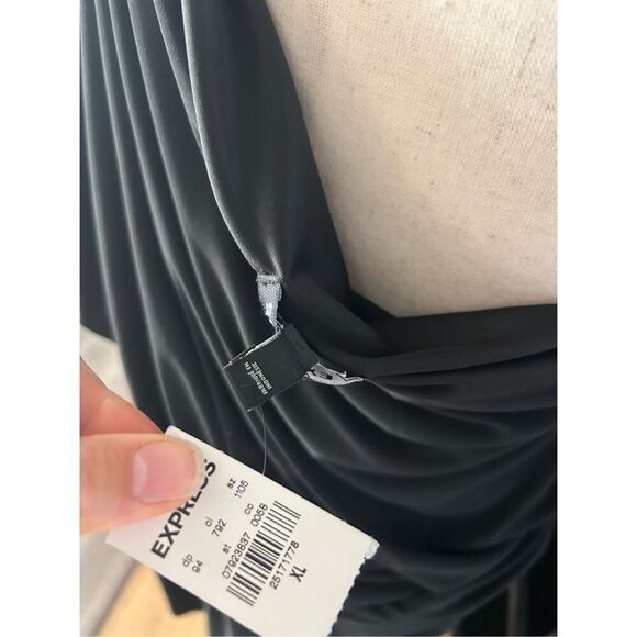 Express one shoulder short mini dress size extra large xl sexy going out dress - Picture 4 of 7